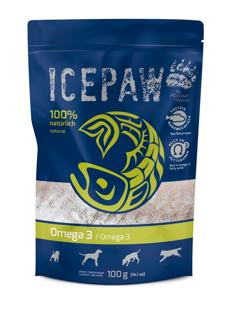 ICEPAW High Premium Omega-3 Makrela i śledź dla psów 